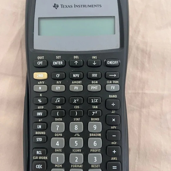 Texas Instruments BAIIPlus Financial Calculator - Picture 1 of 3